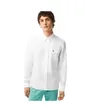Chemise Homme Lin Blanc Lacoste