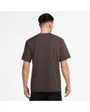 T-shirt Homme M NK DF UV HYVERSE SS Marron
