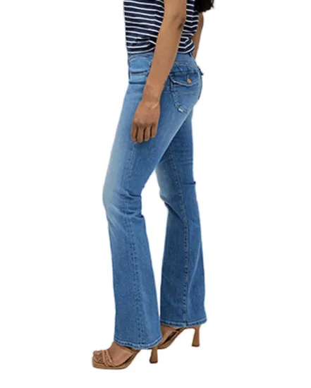 Jean Femme WONDER BOOTCUT BASIC Bleu Foncé