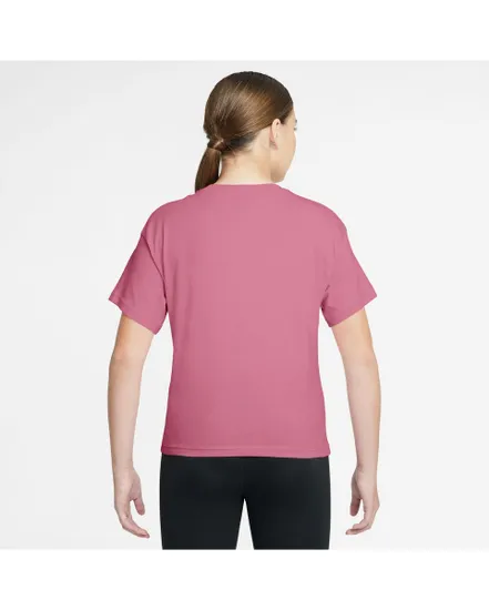 T-shirt Fille G NSW TEE BOXY ESSNTL LBR Rose