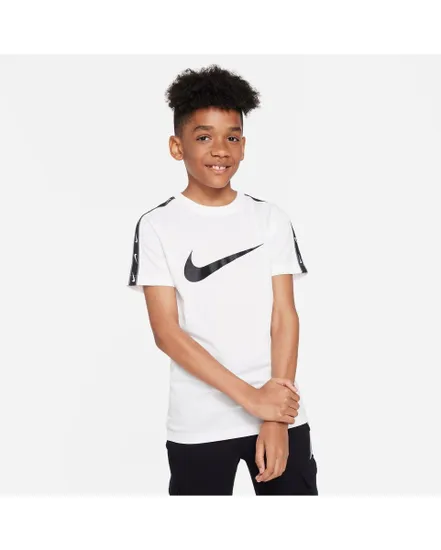 T-shirt Enfant B NSW REPEAT SW SS TEE Blanc