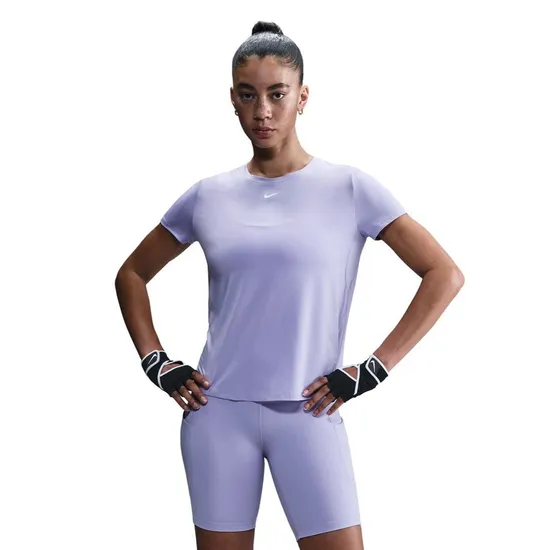 T-shirt Femme W NK ONE CLASSIC DF SS TOP WT Violet