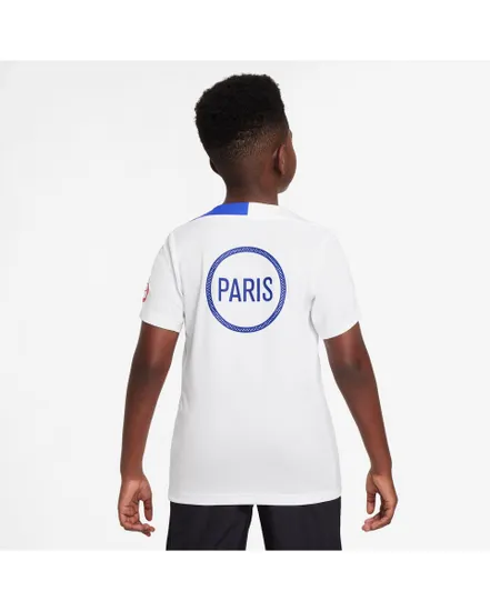 Maillot de football Enfant plus agé PSG Y NK DF STRK SS TOP K 3R Blanc