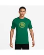 T-shirt de football Homme M NK TEE TOTAL 90 2 Vert