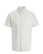 Chemise Homme JJEBREEZE Linen Blend Shirt S/S SN