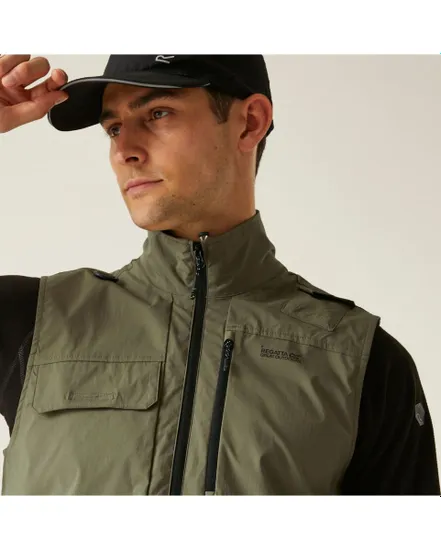 Veste sans manche Homme TRAVELPACKAWAYB/W Vert