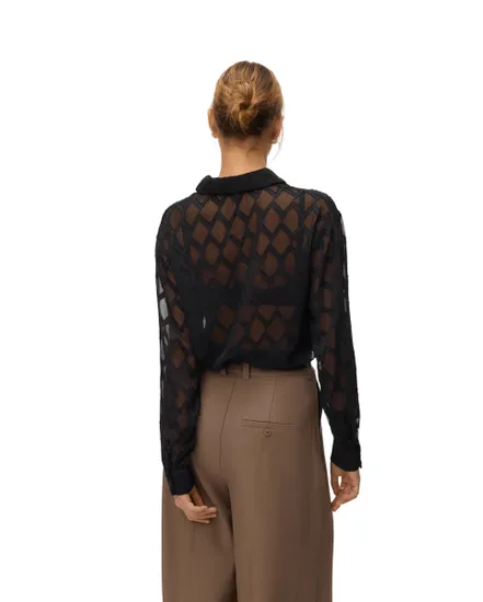 Chemise Femme Galileo L/S Shirt Wvn Btq Ga