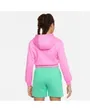 Sweat à capuche manches longues Enfant G NSW CLUB FLC CRP HDY HBR Rose