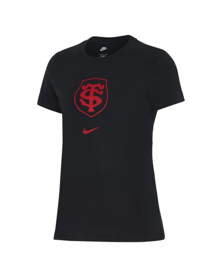 T-Shirt Femme STADE TOULOUSAIN WOMENS EVERGREEN TEE 1 Noir