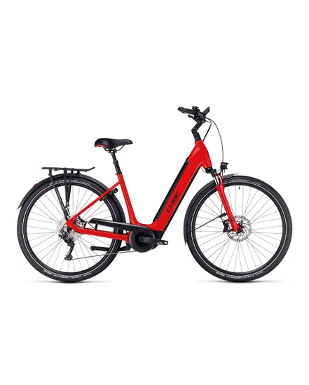 Vélo électrique urbain Unisexe SUPREME SPORT HYBRID PRO 625 Rouge