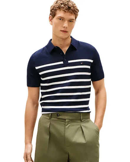 Polo Tricoté Coton Homme Essential