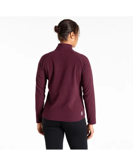 Polaire col zip Femme FREEFORMIIFLEECE Bordeaux