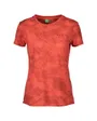 T-shirt manches courtes Femme DRI TIE DYE Rouge