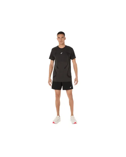 T-shirt Homme ROAD SEAMLESS SS TOP Noir