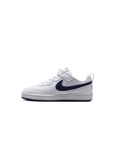Chaussures Garçon COURT BOROUGH LOW BRND (PS) Blanc