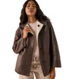 Veste Femme Réversible Teddy Similicuir