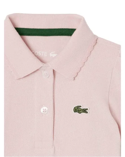 Body Bébé Fille LCG Shirred Sleeve Piqué