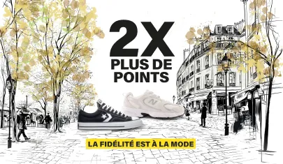 Nouvelle Collection - Les points fidélité X2