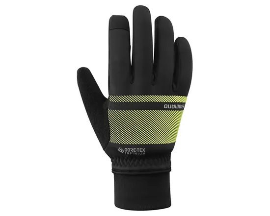 Gants longs Homme INFINIUM PRIMALOFT Jaune Fluo