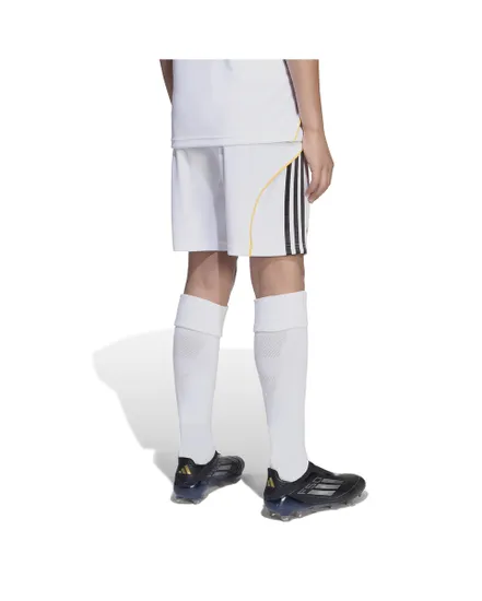Short de football Enfant REAL H SHO Y Blanc