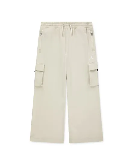 Pantalon Fille JDG JUMPMAN POST UP OPEN CARGO Beige