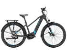 Vélo électrique urbain/trekking Femme CAIRON C 2.0 500 TRAPEZE Noir/Turquoise