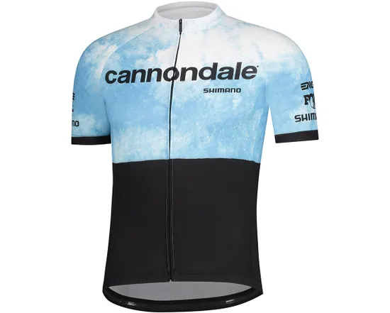 Maillot manches courtes Homme CANNONDALE FR TEAM Noir/Bleu