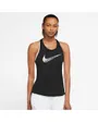 Débardeur de running Femme W NK SWOOSH RUN TANK Noir