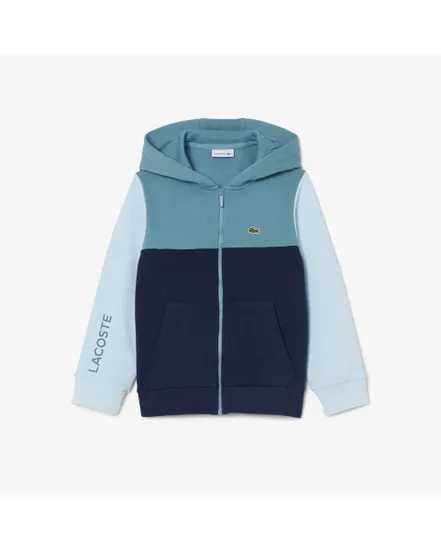 Sweat à capuche Enfant COLOR BLOCK Bleu