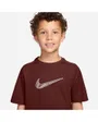 T-shirt Enfant B NK DF MULTI SS TOP HBR Marron