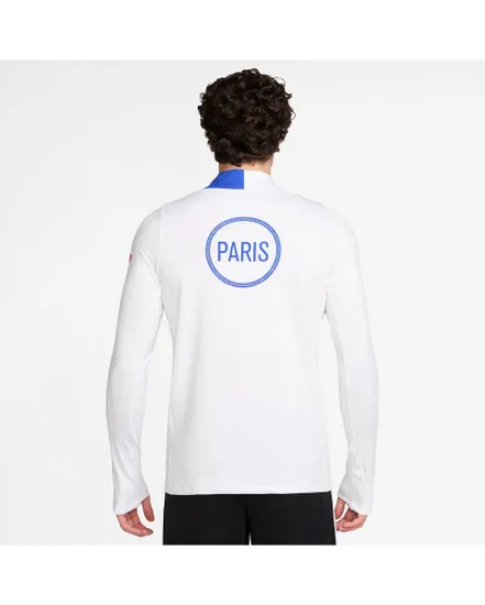 Haut d'entrainement Homme PSG MNK DF STRK DRILL TOP K 3R Blanc