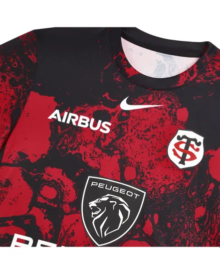 Maillot Homme STADE TOULOUSAIN MENS PRE-MATCH SS TOP Rouge