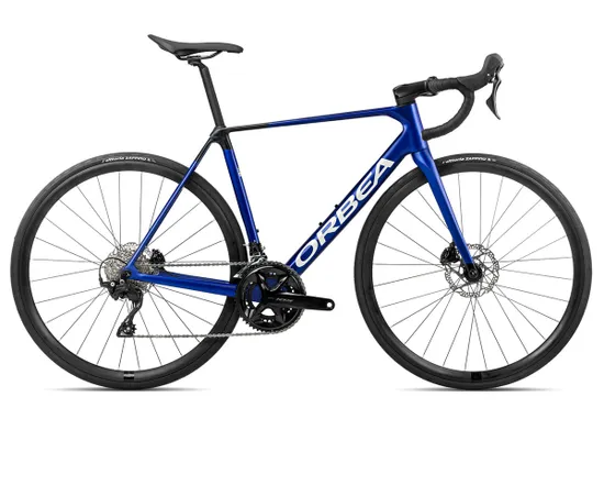 Vélo de route ORCA M30 Bleu Cobalt/Carbone