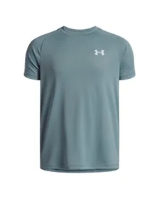 T-shirt Enfant UA TECH 2.0 SS Bleu