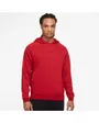 Sweat à capuche manches longues Homme M J DF SPRT CSVR FLC PO Rouge