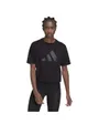 Tee shirt Femme W I 3 BAR TEE 2 Noir