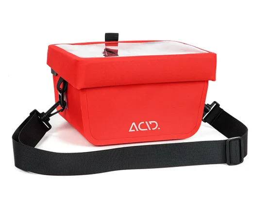 Sacoche de guidon PRO 5 FILINK Rouge/Noir