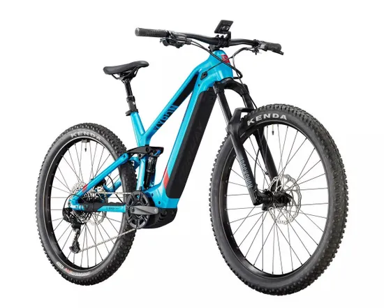 VTT électrique tout suspendu Homme XYRON S 2.9 Bleu/Rouge