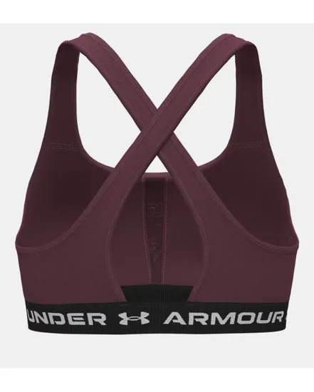 Brassière Femme CROSSBACK MID BRA Bordeaux
