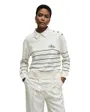Sweat Femme Stripped Twofer Sweatshirt