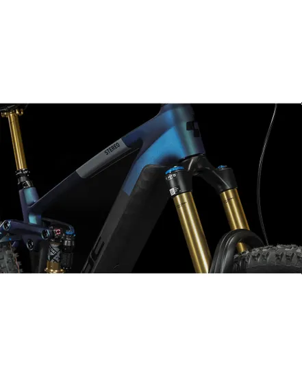 VTT électrique tout suspendu Unisexe STEREO HYBRID 160 HPC SLT 750 27.5 Bleu