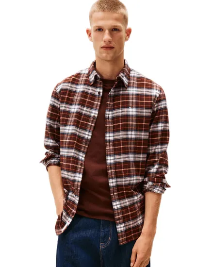 Chemise Homme REG FLANNEL CHECK SHIRT EXT Multicolore