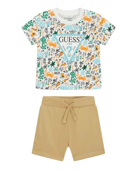 Ensemble Bébé T-Shirt Et Short Jersey Coton