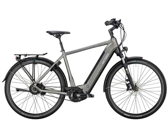 Vélo électrique trekking Homme TRESALO 17 DIAMOND Gris