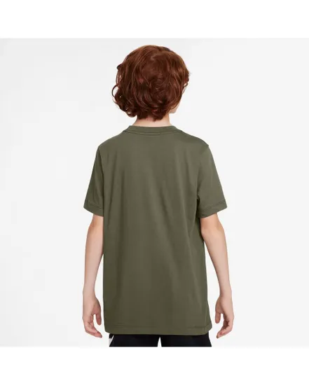T-shirt Enfant plus agé K NSW TEE EMB FUTURA LBR Vert