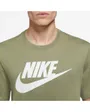 T-shirt manches courtes Homme M NSW TEE ICON FUTURA Vert