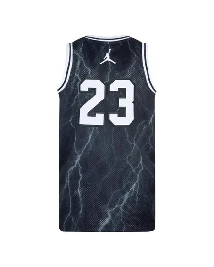 Débardeur Garçon JDN JORDAN 23 AOP JERSEY Noir