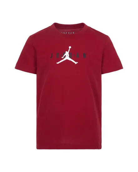 Tee-shirt MC Garçon JDBJUMPMAN SUSTAINABLE GRAPHI Rouge