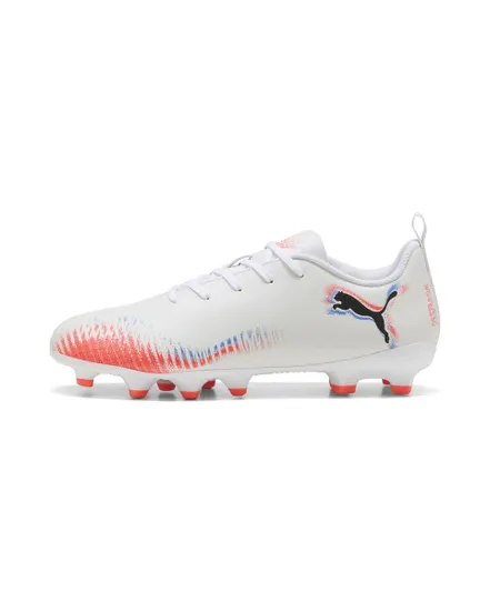Crampons de football Enfant FUTURE 8 PLAY FG/AG Blanc
