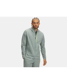 Veste Homme UA OUTRUN THE STORM JACKET SILICA GREEN